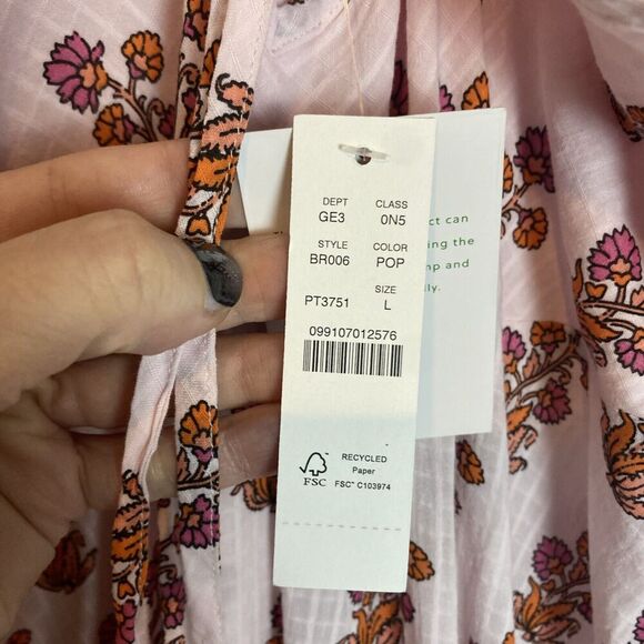 J.Crew NWT Soft Gauze Cottagecore Boho All Over Floral Print Tiered Beach Dress - Picture 8 of 11